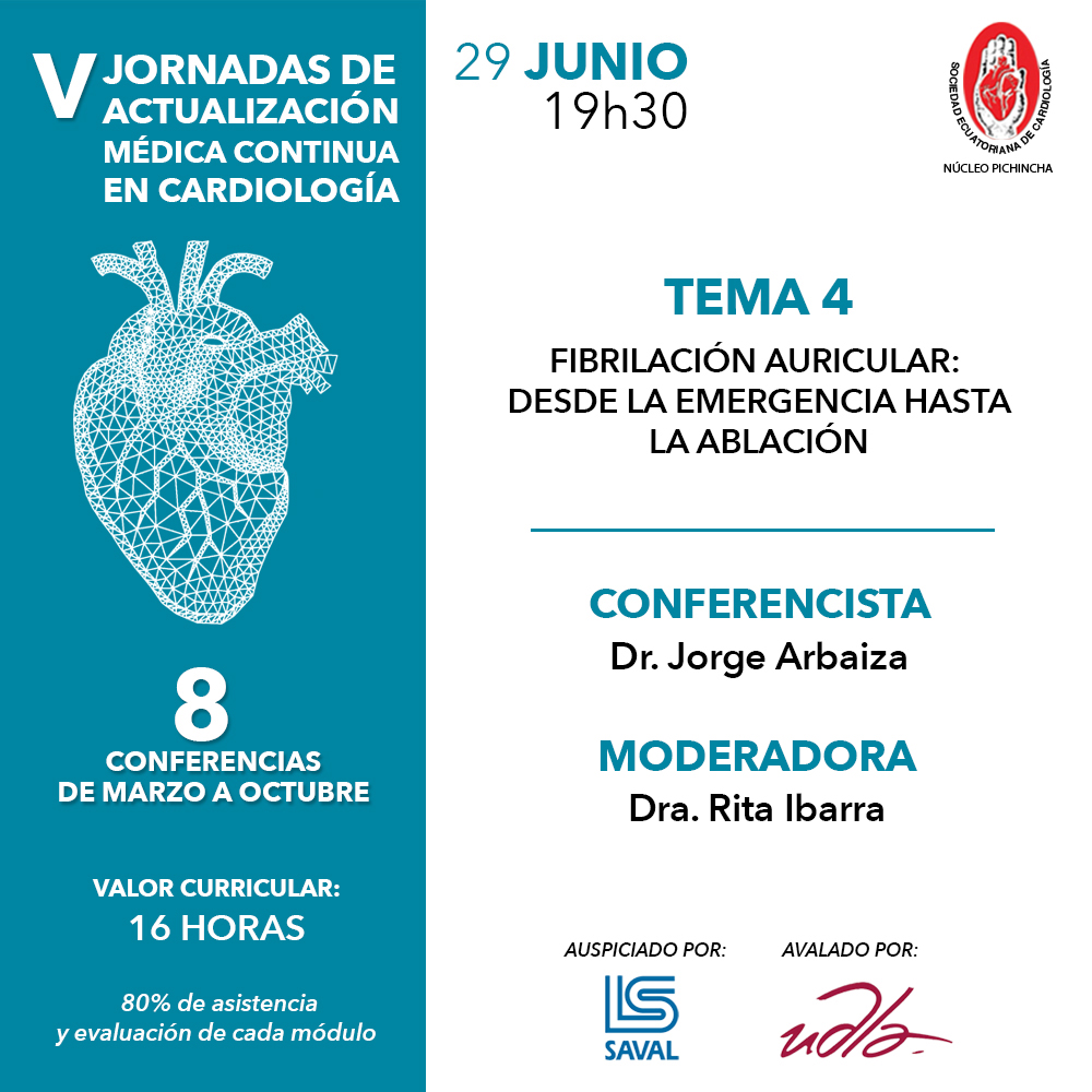 Fibrilación Auricular: Desde la emergencia hasta la ablación