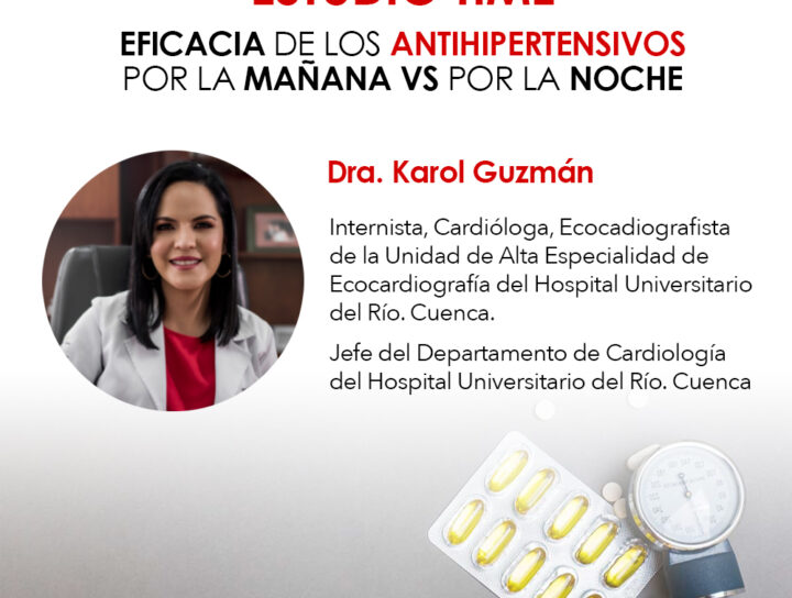Eficacia de los antihipertensivos por la mañana vs por la noche