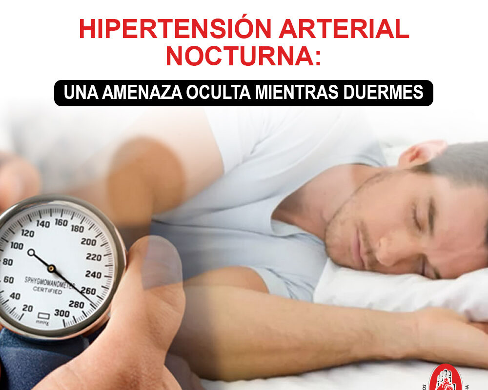 Hipertensión arterial nocturna: Una amenaza oculta mientras duermes