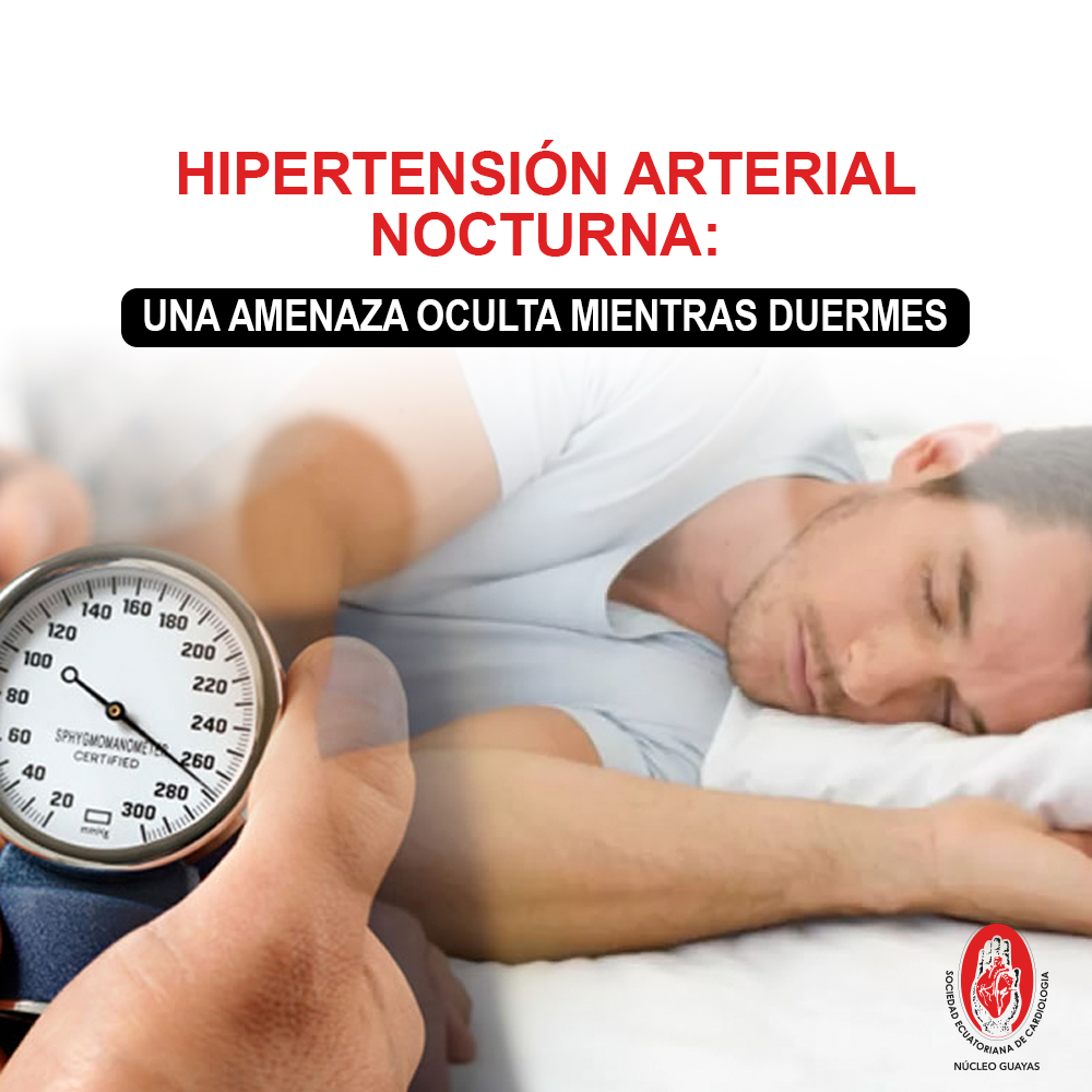 Hipertensión arterial nocturna: Una amenaza oculta mientras duermes