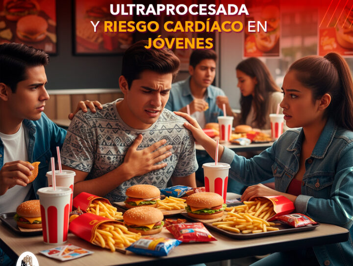 Alimentación ultraprocesada y riesgo cardíaco en jóvenes