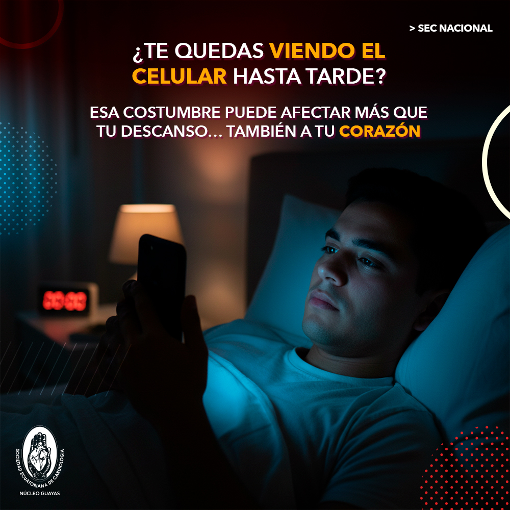 Sueño digital: el impacto de la luz azul y las pantallas en la salud del corazón