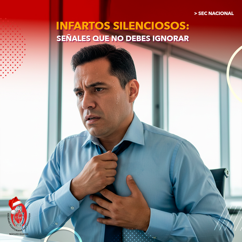 Infartos silenciosos: cuando el corazón se daña sin dolor