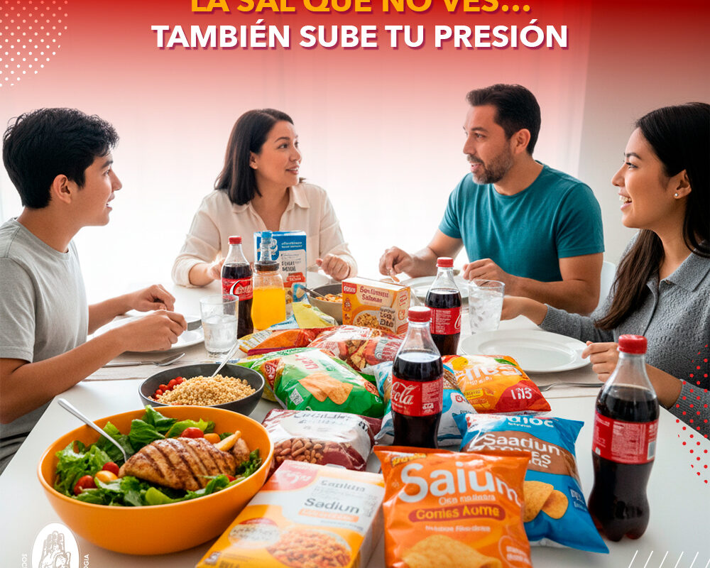 Sal oculta el los alimentos inocentes