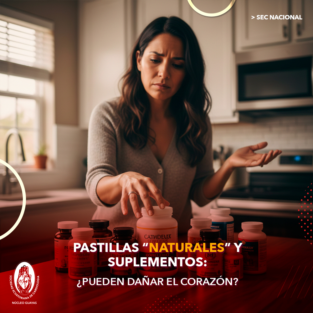 Suplementos y pastillas naturales: ¿pueden afectar tu corazón?