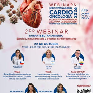 2do Webinar Serie internacional de Cardio-Oncología