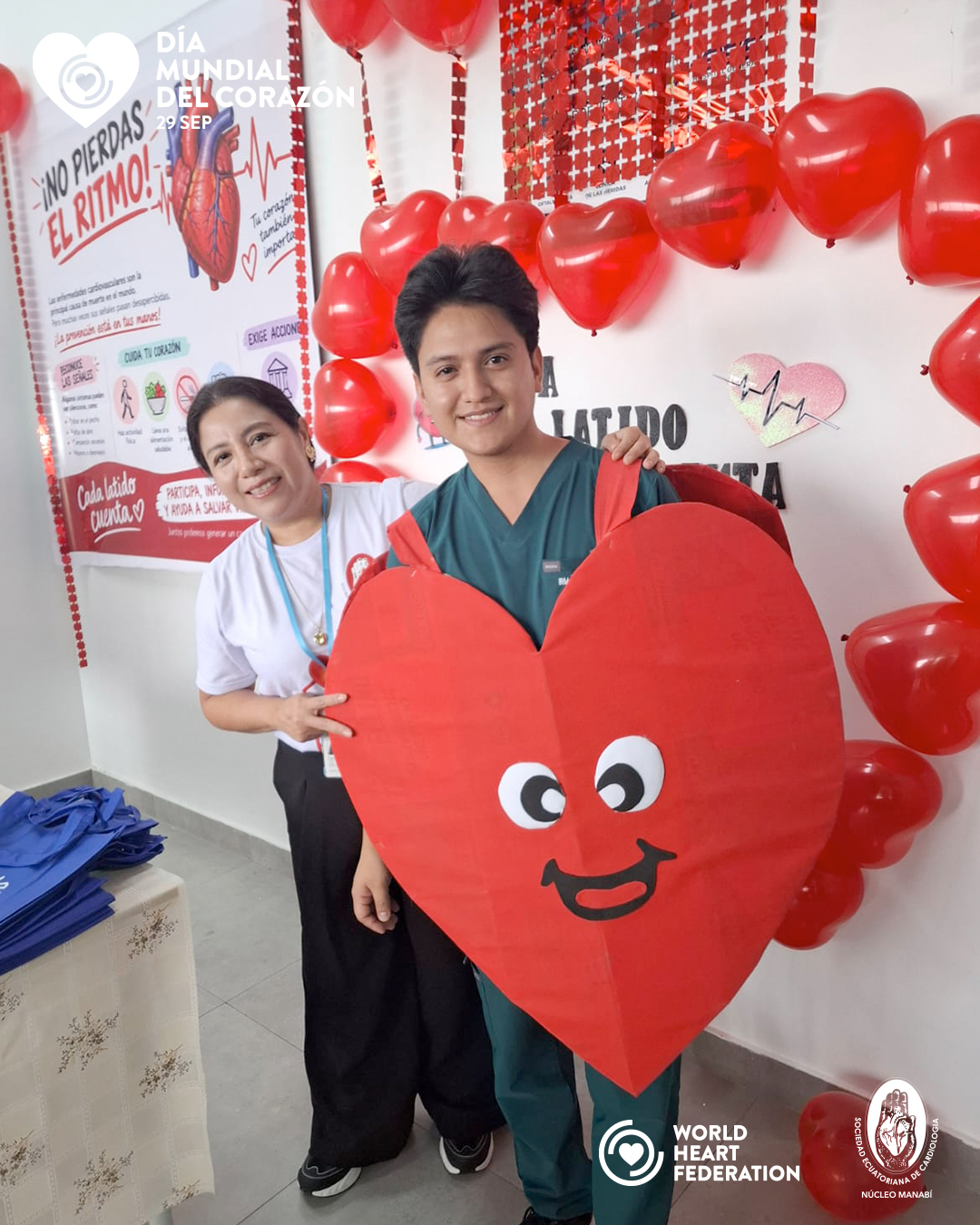 Día mundial del corazón Ecuador
